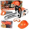 Lean Toys Vaikiškas įrankių rinkinys oranžinis, baltas, juodas