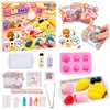 Lean Toys Kūrybinis vaisių formų squishy rinkinys