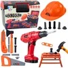 Lean Toys Vaikiškas įrankių rinkinys su elektriniu atsuktuvu 55vnt