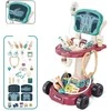 Lean Toys Vaikiškas gydytojo rinkinys su vežimėliu