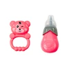 Lean Toys Lėlė su šviesiai rožine suknele