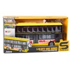 Lean Toys Geltonas dviaukštis autobusas 1:16