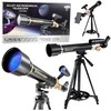 Mikroskopas Lean Toys Astronominis teleskopas 50x115 mm su trikojais