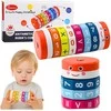 Lean Toys Švietimo matematinis volelis vaikams 12,5 cm