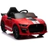 Lean Cars Lean Toys Elektromobilis vaikams Ford Mustang GT500 Shelby, Raudonos spalvos