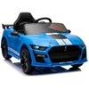 Lean Cars Lean Toys Elektromobilis vaikams Ford Mustang GT500 Shelby, Mėlynos spalvos