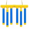Lean Toys Vikrumo žaidimas „Falling Sticks“, geltonas ir mėlynas