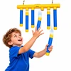 Lean Toys Vikrumo žaidimas „Falling Sticks“, geltonas ir mėlynas