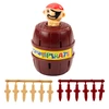 Lean Toys Žaidimas Pamišęs šokinėjantis piratas barelėje