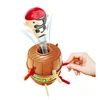 Lean Toys Žaidimas Pamišęs šokinėjantis piratas barelėje
