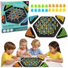Lean Toys Geometrinis trikampių dėlionės stalo žaidimas