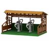 Lean Toys Farm Set With Tractor and Barn Animals Figures Accessories 44 pcs.