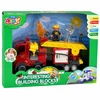 Lean Toys Gaisrininko rinkinys, raudona ir geltona