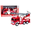 Lean Toys Gaisrinis automobilis su strėle 1:16, šviesos, garsai, vandens purkštuvas