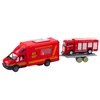 Lean Toys Gaisrinių transporto priemonių rinkinys