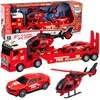 Lean Toys Gaisrinės gelbėjimo rinkinys raudonas