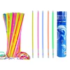 Lean Toys Šviečiančios juostos, 100 vnt., įvairių spalvų, 26 cm