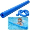 Lean Toys Putplasčio plaukimo lazda su kūno atrama, vaikams ir suaugusiems, 150 cm, mėlyna