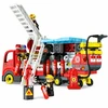 Lean Toys Gaisrinės automobilio konstruktorius 37 x 17.5 x 7.5 cm 94 vnt.
