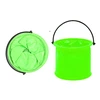 Lean Toys Sulankstomas PVC kibiras su skirstytuvu, 14x14x12.5 cm