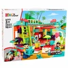 Lean Toys Folding Camper Construction Bricks Figures Lights Sounds 98 pcs.
