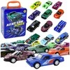Lean Toys Žaislinių transporto priemonių rinkinys Leantoys, 12 vnt
