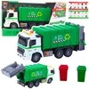 Lean Toys Žaislinis šiukšliavežis 1:16 su garsais ir šviesomis