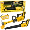 Lean Toys Sodo rinkinys geltonas ir juodas