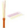Lean Toys Neoninį švytėjimą skleidžiantis lazdelės rinkinys su 6 švytinčiomis lazdelėmis, 29 cm, vakarėliams, vaikams ir suaugusiems