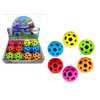 Lean Toys Šviečiantis kamuolys su įdubomis, 6 cm
