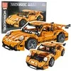 Lean Toys Konstruktorius sportinis automobilis GT Racing 1:14, 1268 detalių, oranžinis