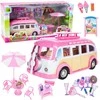 Lean Toys Ledų automobilis rožinis