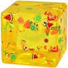 Lean Toys Ice Cube Anti-Stress Squishy – Transparent with Fruit, 5cm