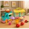 Lean Toys Ledų parduotuvės rinkinys 37.5 x 27.5 x 11.5 cm
