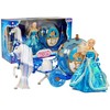 Lean Toys Lėlė su Karieta ir Arklio Komplektu