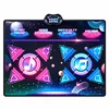 Lean Toys Interaktyvus šokių kilimėlis dviem žaidėjams su LED apšvietimu ir muzika, įvairiaspalvis, 120 x 95 cm