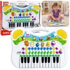 Lean Toys Interaktyvus edukacinis pianinas vaikams su gyvūnų garsais