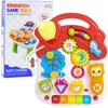 Lean Toys Interaktyvus edukacinis staliukas vaikams su švieselėmis ir garsais 6-in-1