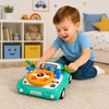 Lean Toys Interactive Panel Driving Simulator Car Lights Sounds Mėlyna