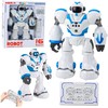 Lean Toys Interaktyvus nuotoliniu būdu valdomas robotas U ICTORY 16 funkcijų mėlynas