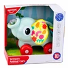 Lean Toys Interactive Sensory Toy Elephant Car for Toddlers Gray