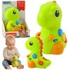 Lean Toys Interaktyvus žaislas vaikams dinozauras su ratais