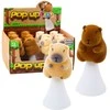 Lean Toys Šokinėjanti Kapibara Žaislas 10 cm