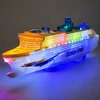 Lean Toys Keleivinis kruizinis laivas su šviesomis ir garsais