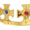 Lean Toys King's Crown Adjustable for King Queen Costume Gold 17-20 cm