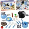 Lean Toys Virtuvės indų rinkinys mėlynas 32 vnt.