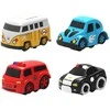 Lean Toys Interaktyvi vaikų kliūčių trasa su keturiais automobiliais