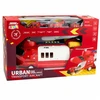 Lean Toys Gaisrinis transportinis lėktuvas 43×16×18 cm 6 vnt.