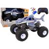 Lean Toys Mašinėlė su pultu, mėlyna