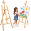 Lean Toys Medinis tapybos stovas, trikojis, 150 cm